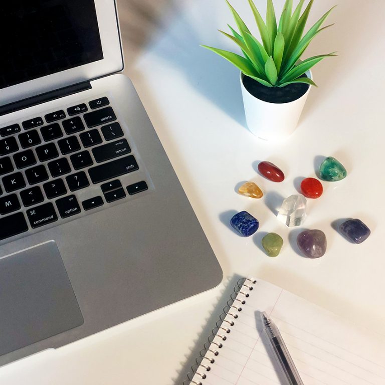 crystals for office desk