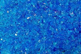 blue crystals