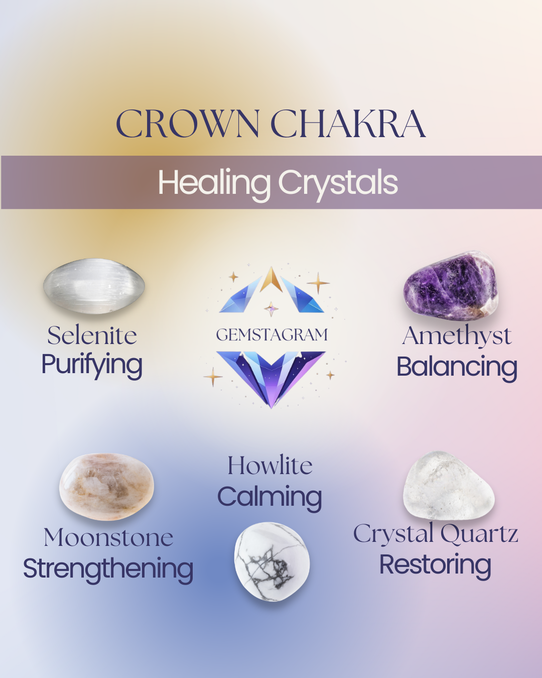 Best 9 Crystals For Crown Chakra Healing