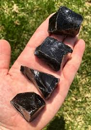 Black obsidian