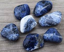 tumbled blue sodalite