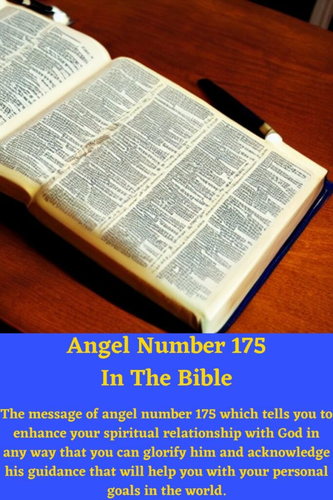 175 angel number bible