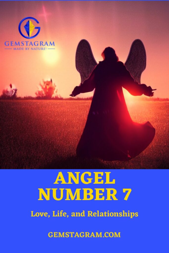 angel number 7 pinterest