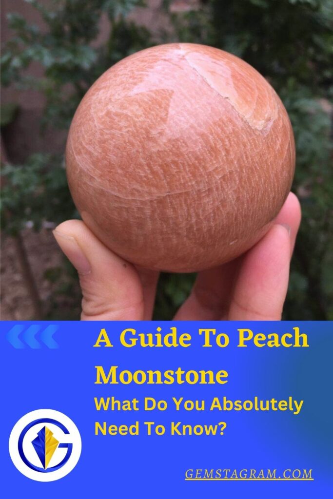 A Guide To Peach Moonstone Pinterest