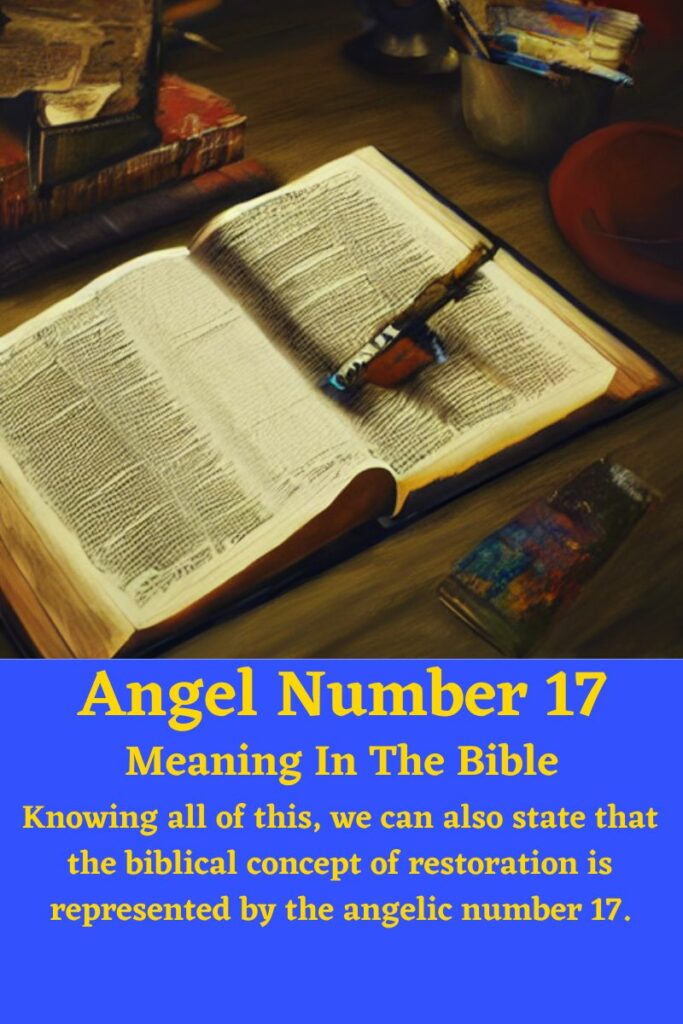 Angel Number 17 bible