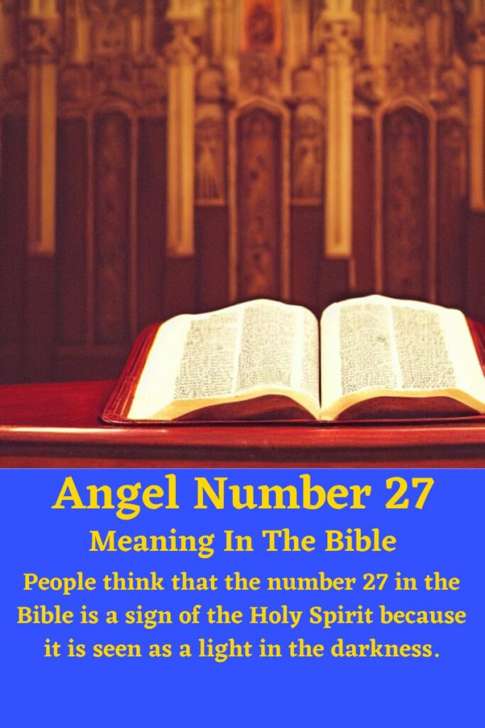 Angel Number 27