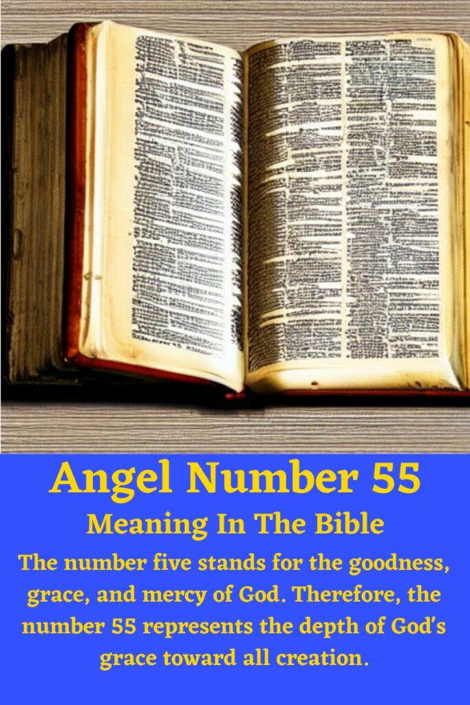 Number 55 in the bible